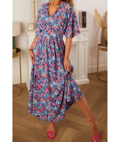Robes>La boutique de Lilie ROBE THEORA Bleu