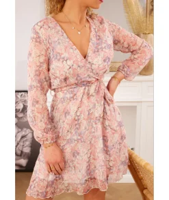 Robes>La boutique de Lilie ROBE VALENTINE Rose