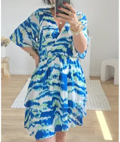Robes>La boutique de Lilie ROBE VALERIA Bleu
