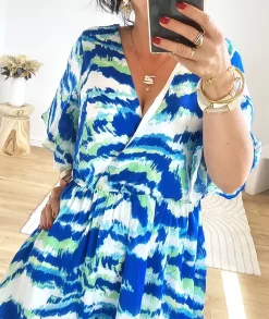 Robes>La boutique de Lilie ROBE VALERIA Bleu