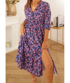 Robes>La boutique de Lilie ROBE VERONIQUE Violet