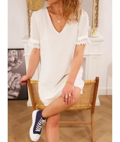 Robes>La boutique de Lilie ROBE VICKY Blanc
