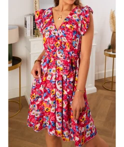 Robes>La boutique de Lilie ROBE VICTORIA Rose