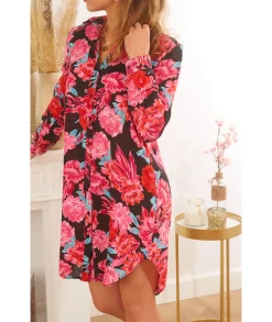 Robes>La boutique de Lilie ROBE VIOLAINE Noir