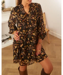 Robes>La boutique de Lilie ROBE VIRGIL Noir