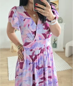 Robes>La boutique de Lilie ROBE VIVIANKA Rose