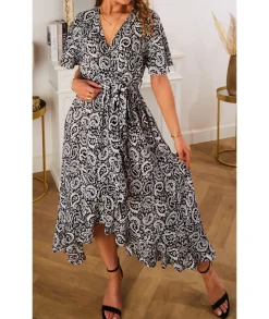Robes>La boutique de Lilie ROBE WAIDA LONGUE Noir