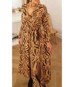Robes>La boutique de Lilie ROBE WENDY Camel