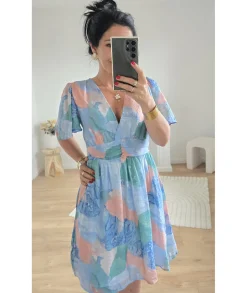 Robes>La boutique de Lilie ROBE WILLIANA Bleu