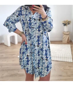 Robes>La boutique de Lilie ROBE XARA Bleu