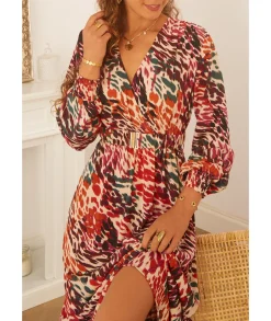 Robes>La boutique de Lilie ROBE YOLA LONGUE Beige