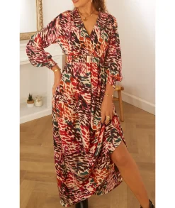 Robes>La boutique de Lilie ROBE YOLA LONGUE Beige