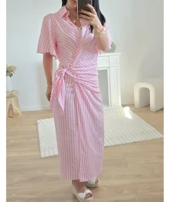 Robes>La boutique de Lilie ROBE YOLANDE Rose