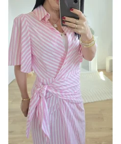 Robes>La boutique de Lilie ROBE YOLANDE Rose