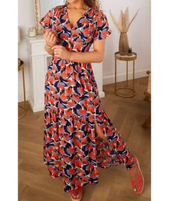 Robes>La boutique de Lilie ROBE YVIA LONGUE Marine