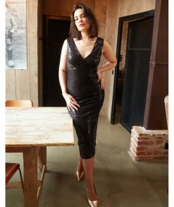 Robes>La boutique de Lilie ROBE ZENAIDE Noir