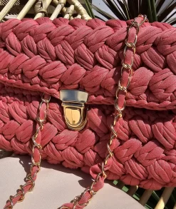 Sacs / Idées Cadeaux>La boutique de Lilie SAC CARLITA Vieuxrose