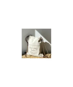 Sacs / Idées Cadeaux>La boutique de Lilie SAC A DOS MON PETIT GOUTER Beige