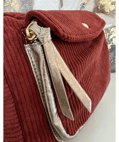 Sacs / Idées Cadeaux>La boutique de Lilie SAC ANNE CECILE Rouille