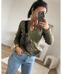 Sacs / Idées Cadeaux>La boutique de Lilie SAC BANANE BRITNEY Taupe