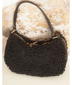 Sacs / Idées Cadeaux>La boutique de Lilie SAC EN CUIR SAMIA Noir