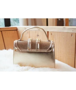 Sacs / Idées Cadeaux>La boutique de Lilie SAC JEREMIA Dore