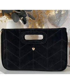 Sacs / Idées Cadeaux>La boutique de Lilie SAC JEREMYA CUIR Noir