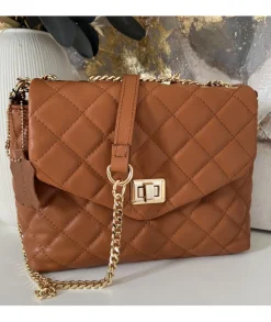 Sacs / Idées Cadeaux>La boutique de Lilie SAC KARINE EN CUIR Camel