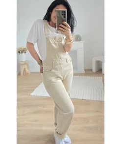 Combinaisons>La boutique de Lilie SALOPETTE GABRIELLA II Beige