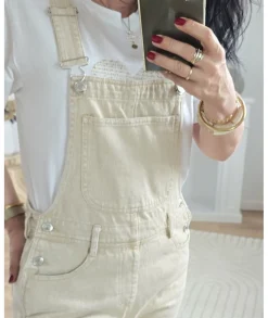 Combinaisons>La boutique de Lilie SALOPETTE GABRIELLA II Beige
