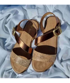 Sandales & Espadrilles>La boutique de Lilie SANDALES BRENDA Marron