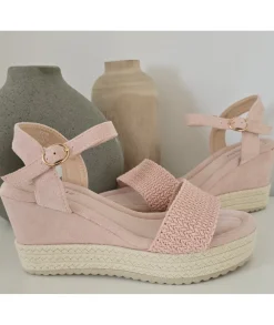 Sandales & Espadrilles>La boutique de Lilie SANDALES CLARISSE Rose