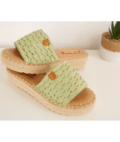 Sandales & Espadrilles>La boutique de Lilie SANDALES ISIA Vert