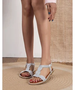 Sandales & Espadrilles>La boutique de Lilie SANDALES MANEA Argente