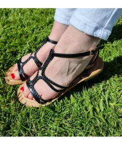 Sandales & Espadrilles>La boutique de Lilie SANDALES PETRA Noir