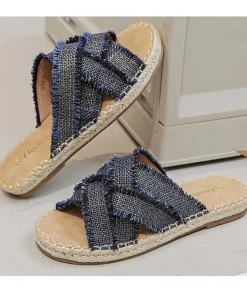 Sandales & Espadrilles>La boutique de Lilie SANDALES VIOLAINE Marine