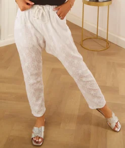 Jeans / Pantalons>La boutique de Lilie SAROUEL CHLOE Blanc
