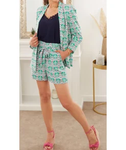 Jupes / Shorts>La boutique de Lilie SHORT BABETTE Vert