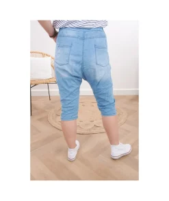 Jupes / Shorts>La boutique de Lilie SHORT BELANY Bleuciel