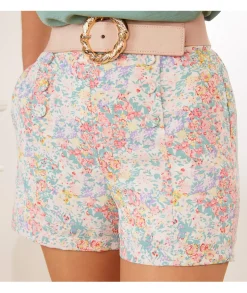 Jupes / Shorts>La boutique de Lilie SHORT BENEDICTE Blanc