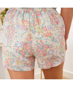 Jupes / Shorts>La boutique de Lilie SHORT BENEDICTE Blanc