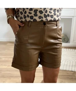 Jupes / Shorts>La boutique de Lilie SHORT ISIA Camel