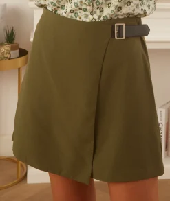 Jupes / Shorts>La boutique de Lilie SHORT JESSICA Kaki