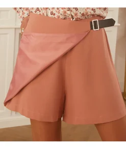 Jupes / Shorts>La boutique de Lilie SHORT JESSICA Rose
