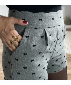 Jupes / Shorts>La boutique de Lilie SHORT KAMELVINA Gris