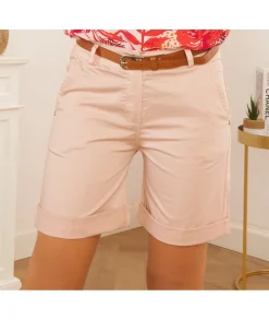 Jupes / Shorts>La boutique de Lilie SHORT MARYANE II Rosepoudre
