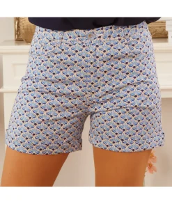 Jupes / Shorts>La boutique de Lilie SHORT NORA Bleu