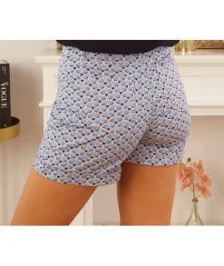 Jupes / Shorts>La boutique de Lilie SHORT NORA Bleu