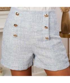 Jupes / Shorts>La boutique de Lilie SHORT OCEANE Bleu