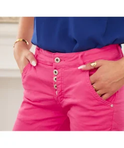Jupes / Shorts>La boutique de Lilie SHORT TATIANA Fushia